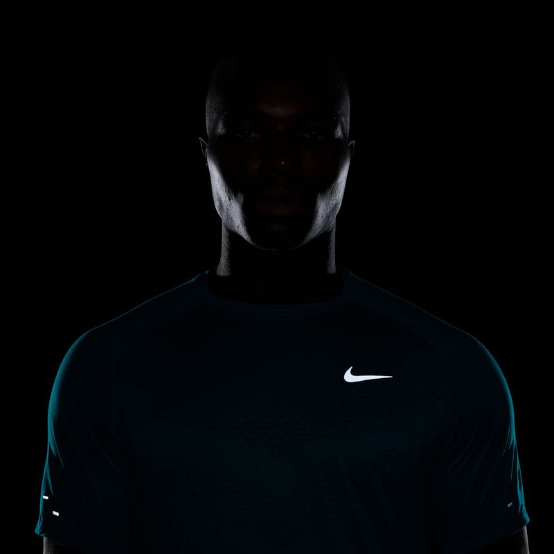 Vyriški bėgimo marškinėliai Nike Stride ADV bright spruce 4