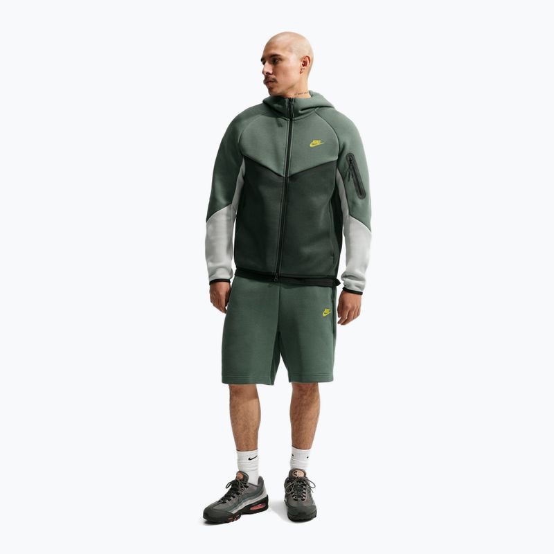 Vyriškas džemperis Nike Tech Windrunner Full Zip camo green/black spruce/chrome yellow 2