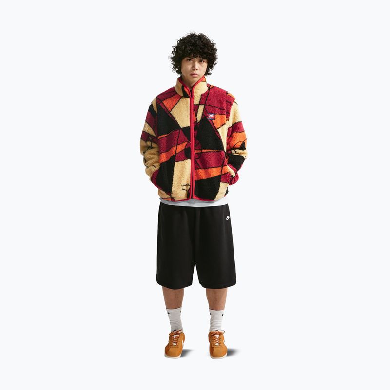 Vyriška striukė Nike Club Winterized Full-Zip university red/soft yellow/black 2