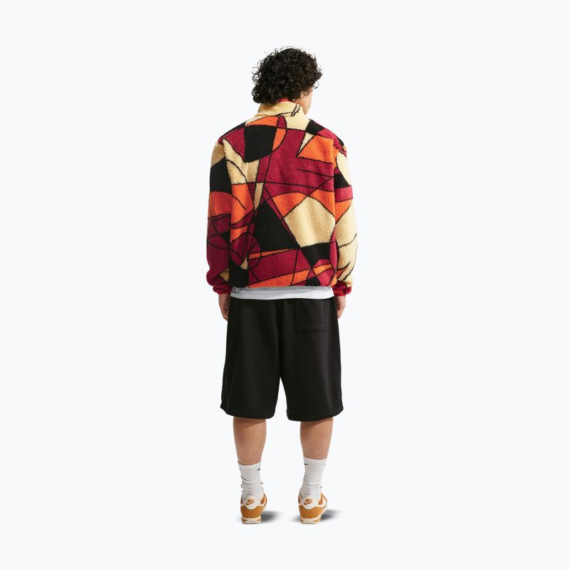 Vyriška striukė Nike Club Winterized Full-Zip university red/soft yellow/black 3