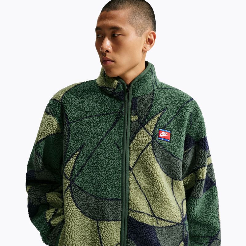 Vyriška striukė Nike Club Winterized Full-Zip fir/light smoke grey 4
