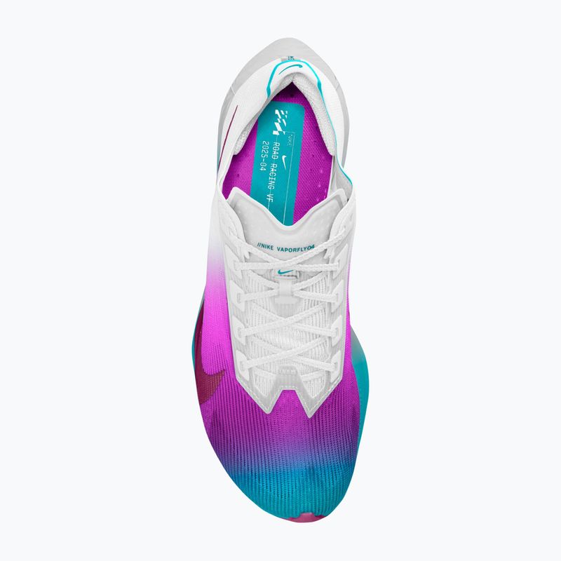 Moteriški bėgimo batai Nike Vaporfly 4 white/energy/vivid purple/true berry 2