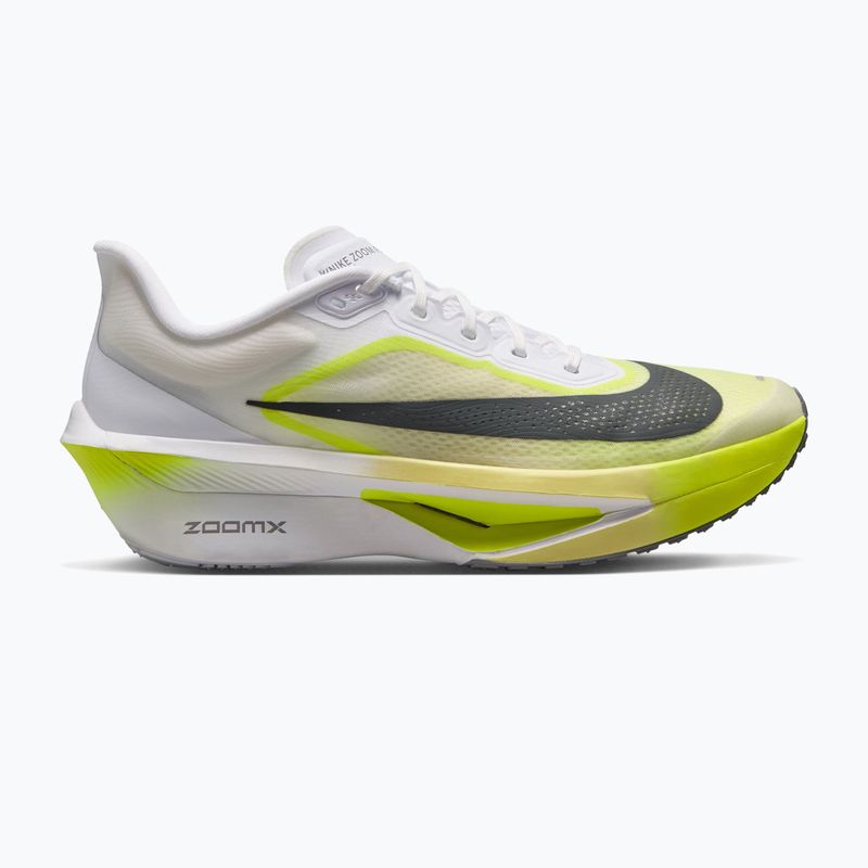 Vyriški bėgimo batai Nike Zoom Fly 6 white/lemon venom/anthracite
