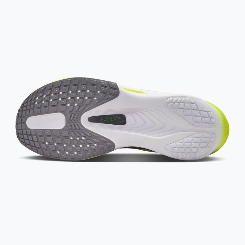 Vyriški bėgimo batai Nike Zoom Fly 6 white/lemon venom/anthracite 4