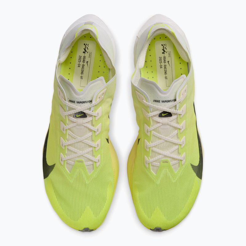 Vyriški bėgimo batai Nike Vaporfly 4 white/lemon venom/anthracite 4