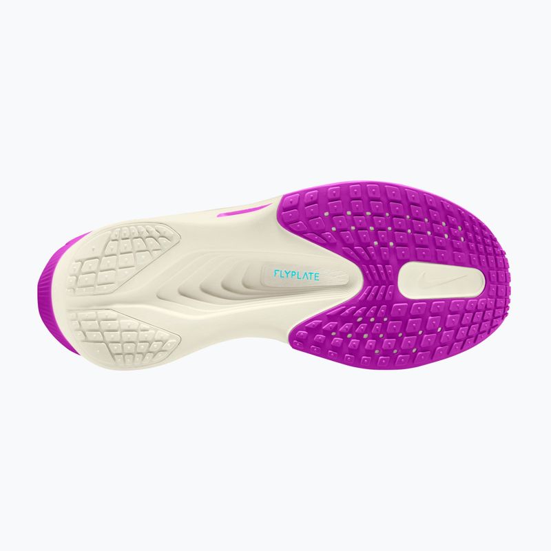 Moteriški bėgimo batai Nike Zoom Fly 6 white/vivid purple/energy/mystic dates 3