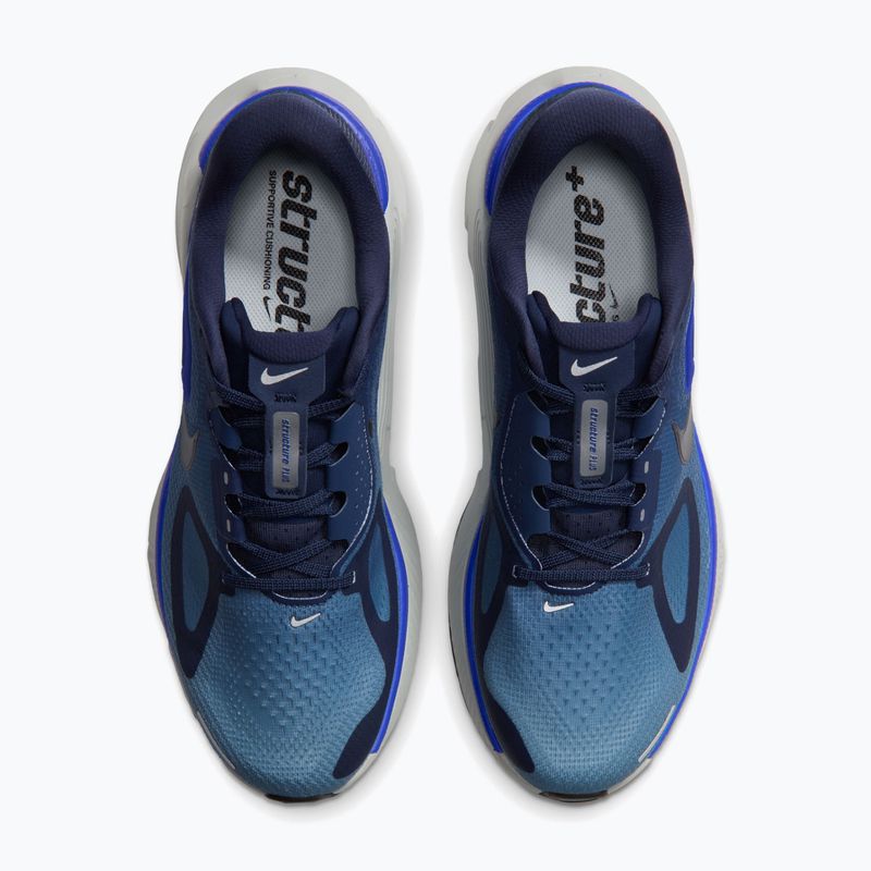 Vyriški bėgimo batai Nike Structure Plus Midnight Navy/Smokey Blue/Black 4
