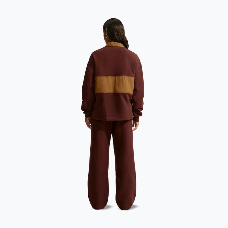 Moteriškas džemperis Nike Studio Fleece Medium Weight mystic dates/light british tan/sail 3