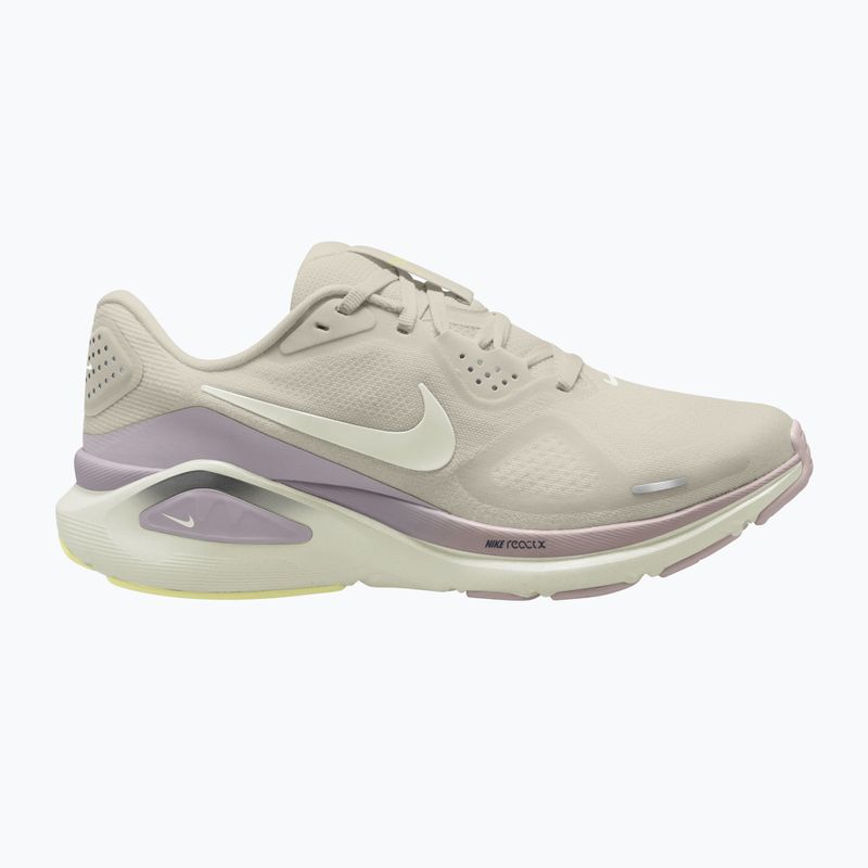 Moteriški bėgimo batai Nike Structure 26 Light Bone/Silver Lilac/Sail