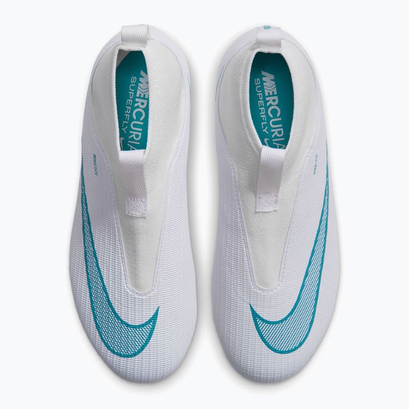 Vaikiški futbolo bateliai Nike Mercurial Superfly 11 Academy Jr MG white/dusty cactus 5