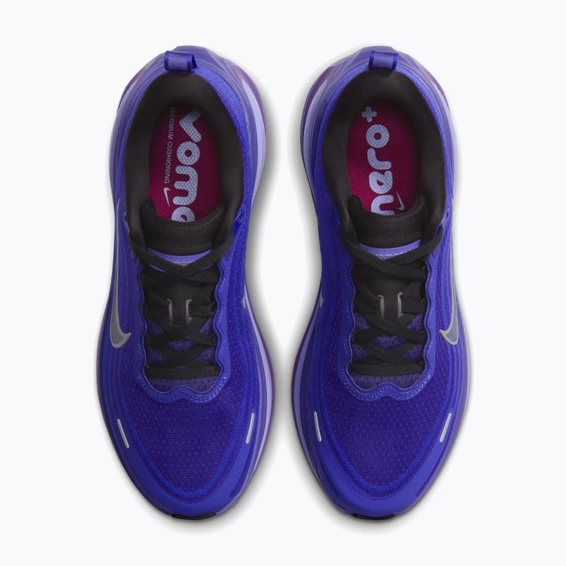 Moteriški bėgimo batai Nike Vomero Plus black/persian violet/metallic silver 4