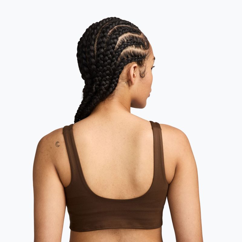 Sportinė liemenėlė moterims Nike One cacao wow 2