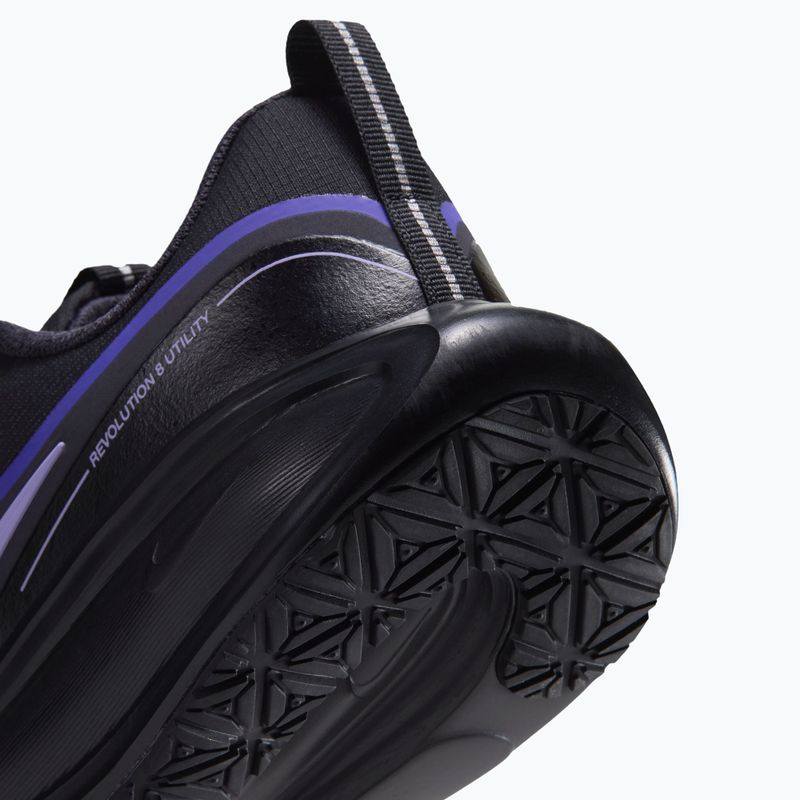 Moteriški bėgimo batai Nike Revolution 8 Utility black/persian violet/purple pulse 6