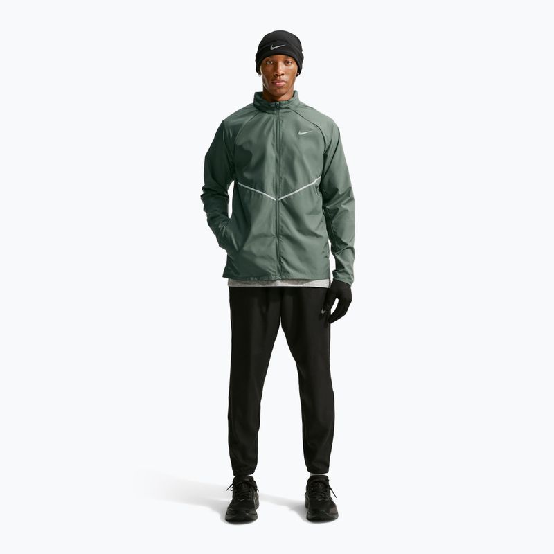 Vyriška bėgimo striukė Nike Miler Repel UV camo green/camo green 2
