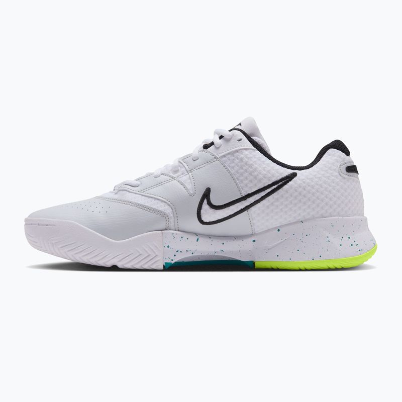 Vyriški teniso batai Nike Court Lite 4 white/volt/energy/black 2