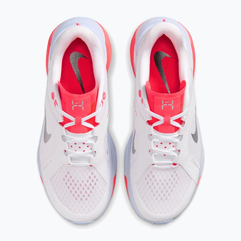 Moteriški treniruočių batai Nike Hybrid RN white/laser crimson/metallic silver 3