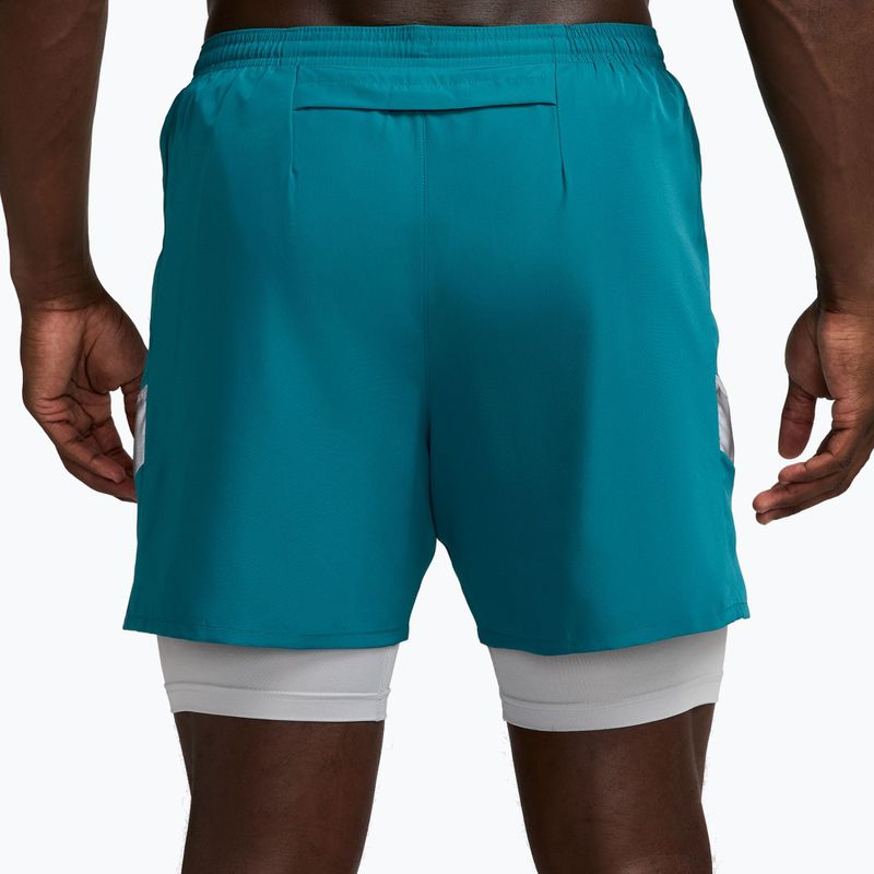 Vyriški bėgimo šortai Nike Miler Dri-Fit 2in1 5" bright spruce 2