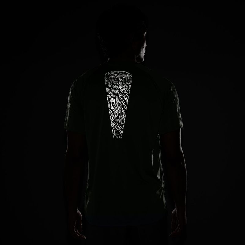 Vyriški bėgimo marškinėliai Nike Stride grey fog 4