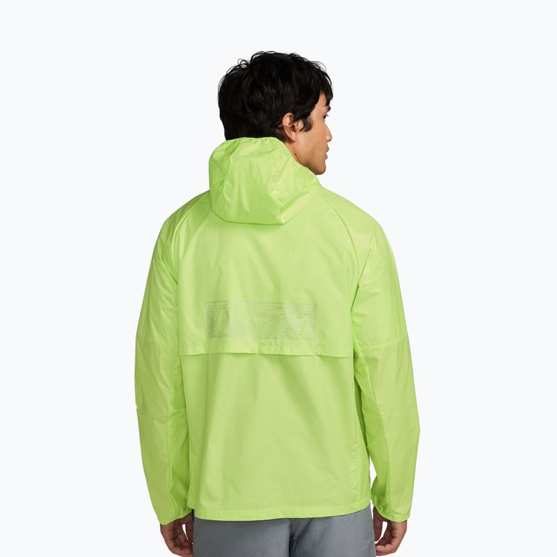 Vyriška bėgimo striukė Nike Miler Therma-Fit Repel Winterized light lemon twist/black 2