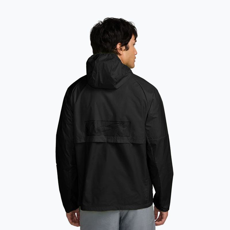 Vyriška bėgimo striukė Nike Miler Therma-Fit Repel Winterized black/black 2