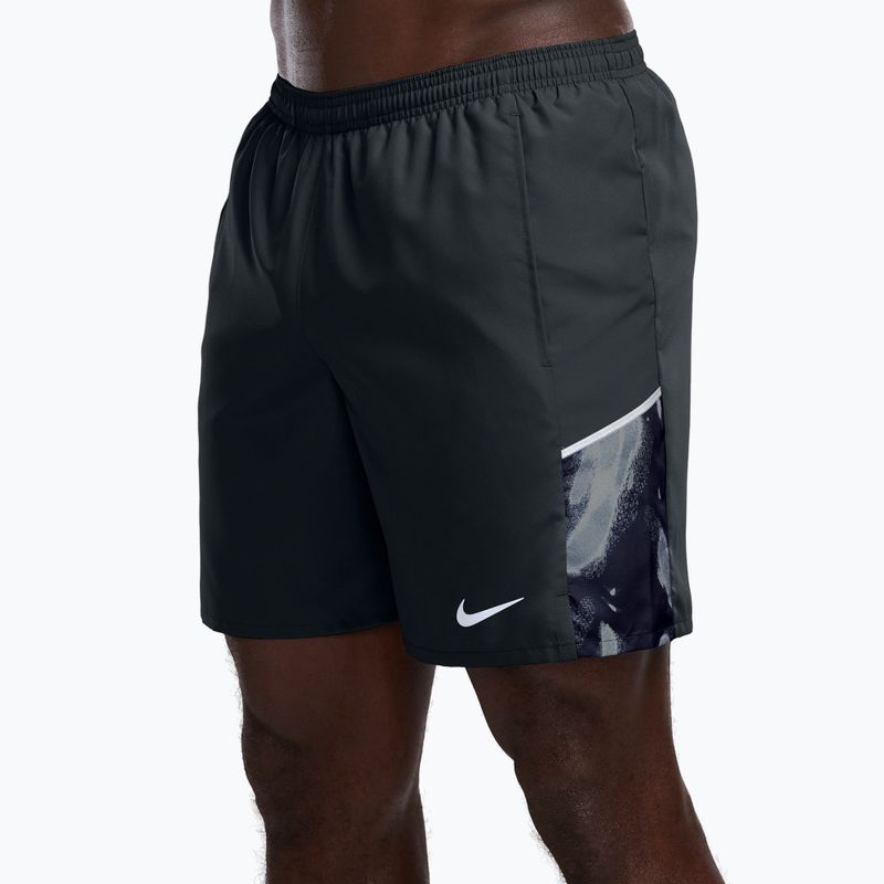Vyriški bėgimo šortai Nike Miler black/black 3
