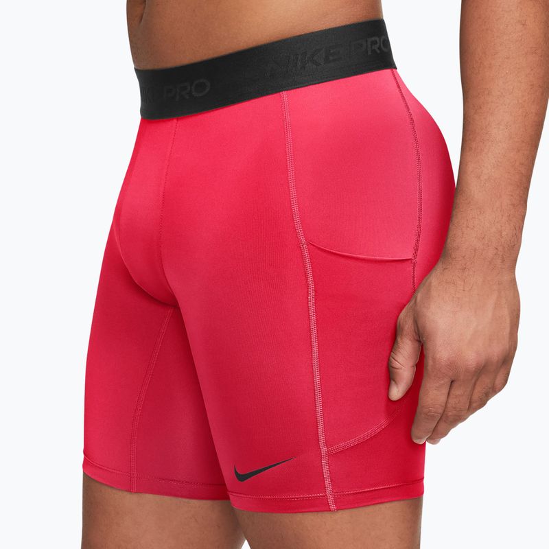 Vyriški treniruočių šortai Nike Pro Dri-Fit Fitness Long laser crimson/black 3