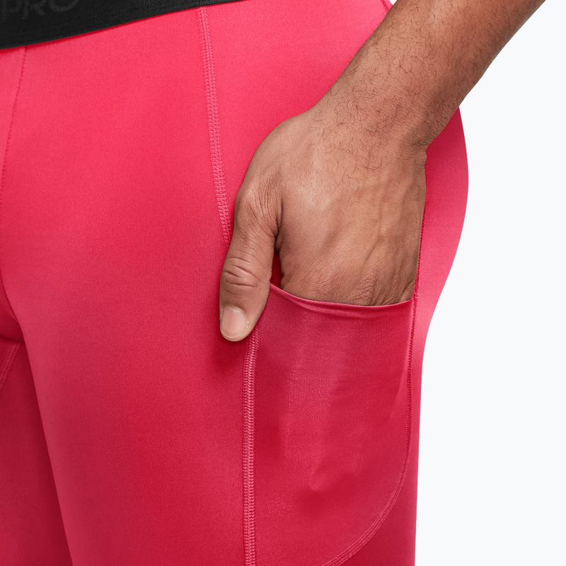 Vyriški treniruočių šortai Nike Pro Dri-Fit Fitness Long laser crimson/black 4