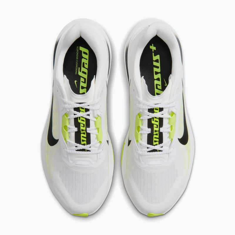 Vyriški bėgimo batai Nike Pegasus Plus 2 white/lemon venom/black 4