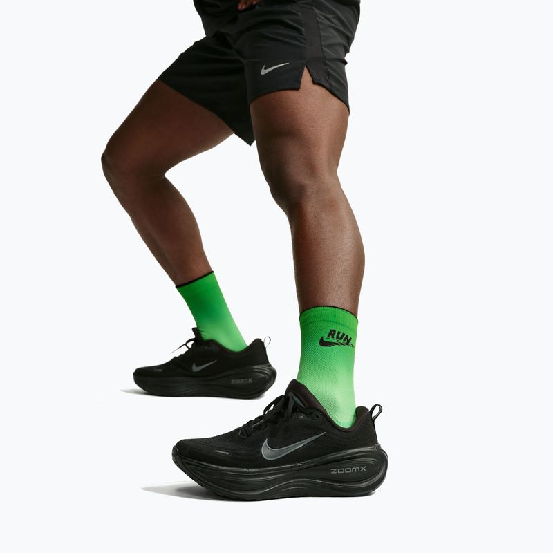 Kojinės Nike Run Midweight illusion green/black 7