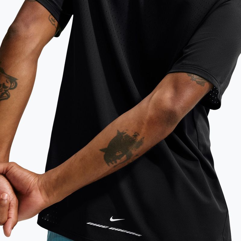 Vyriški bėgimo marškinėliai Nike AeroSwift Dri-Fit ADV black 4