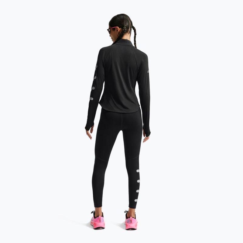 Moteriški bėgimo marškinėliai su ilgomis rankovėmis  Nike Tempo Flash black 3