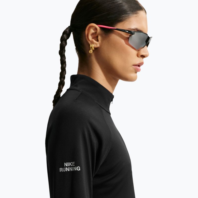 Moteriški bėgimo marškinėliai su ilgomis rankovėmis  Nike Tempo Flash black 6