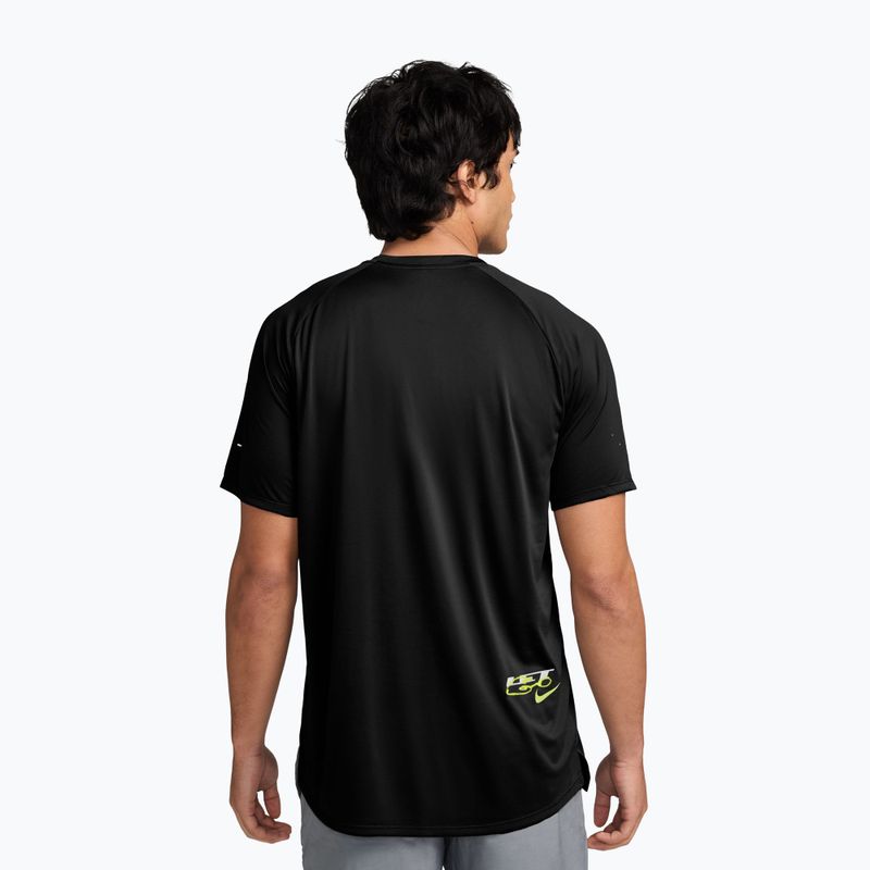 Vyriški bėgimo marškinėliai Nike Stride Let Go Dri-FIT ADV black 2