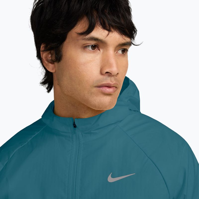 Vyriška bėgimo striukė Nike Miler Therma-Fit Repel Winterized bright spruce/black 3