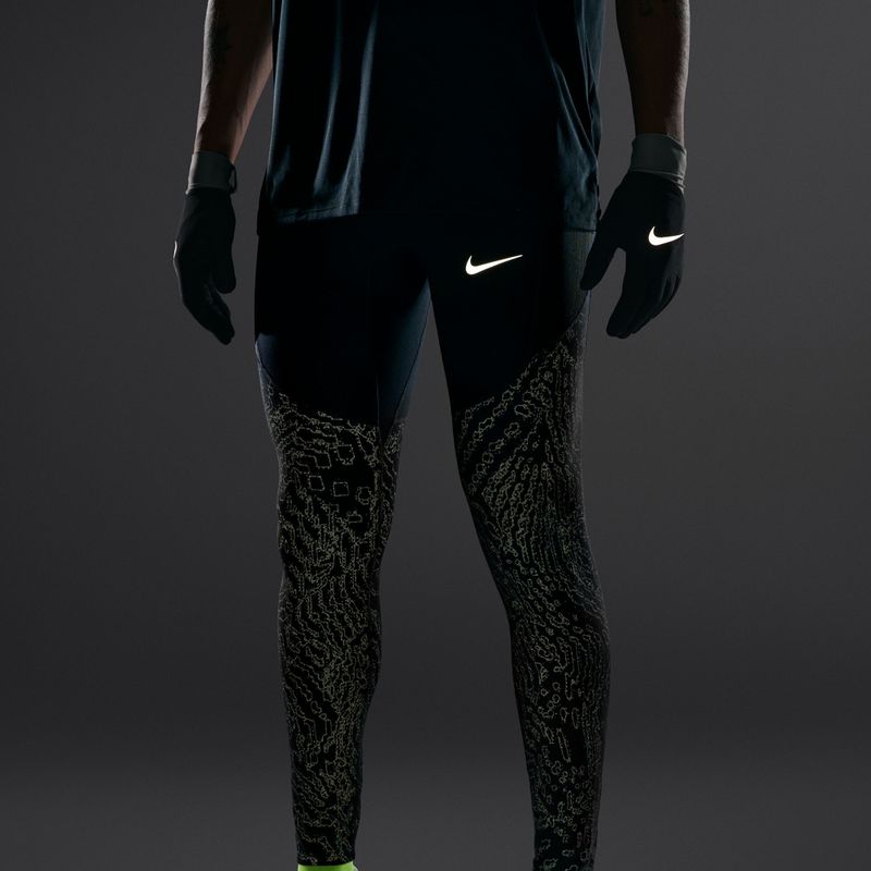 Vyriškos bėgimo tamprės Nike Stride Dri-FIT Winterized black/black 6