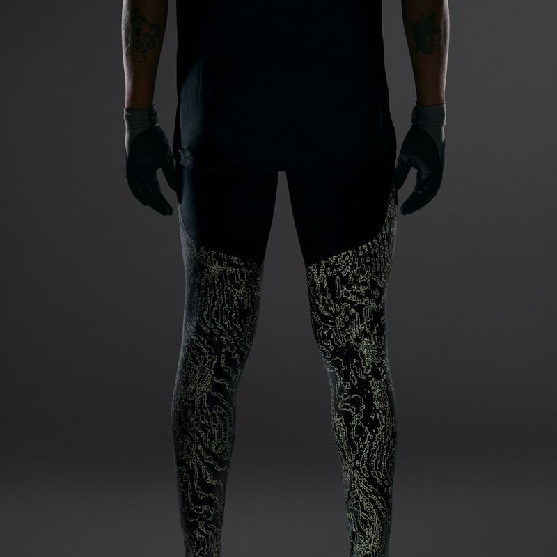 Vyriškos bėgimo tamprės Nike Stride Dri-FIT Winterized black/black 7