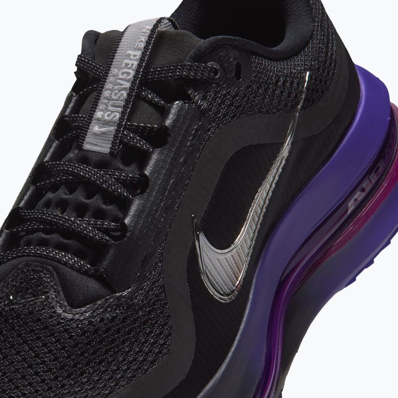 Moteriški bėgimo batai Nike Pegasus Premium black/dark concord/metallic silver 5