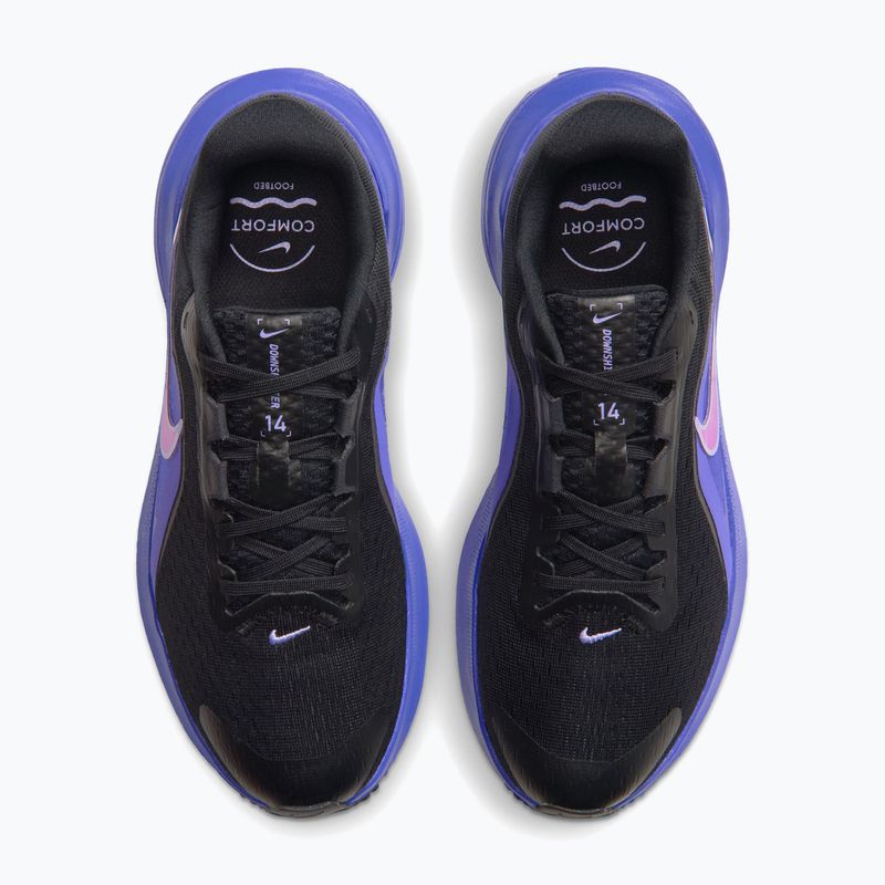 Moteriški bėgimo batai Nike Downshifter 14 black/persian violet/vivid purple 3