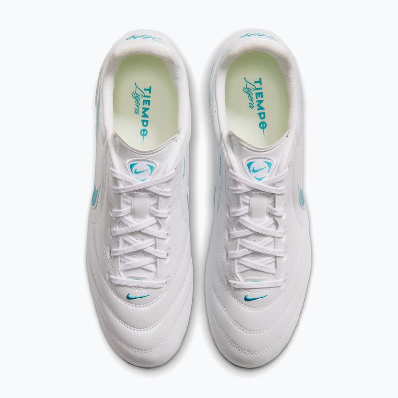 Vyriški futbolo bateliai Nike Tiempo Ligera Pro AG white/white/dusty cactus 3