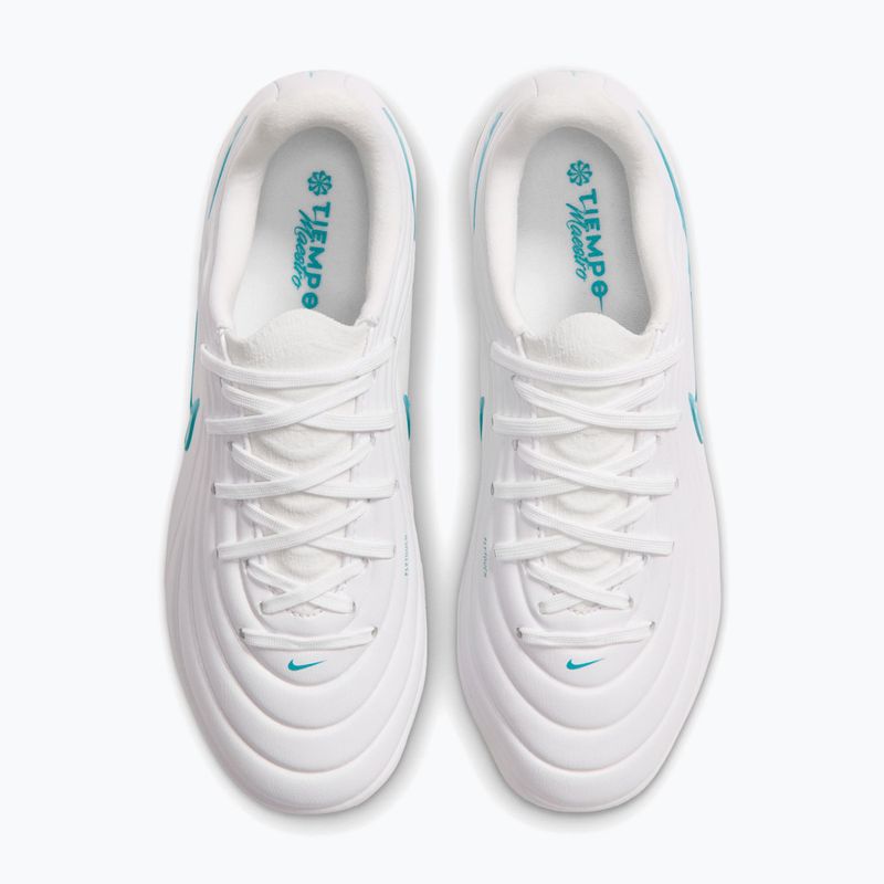 Vaikiški futbolo bateliai Nike Tiempo Maestro Academy Jr FG/MG white/white/dusty cactus 4