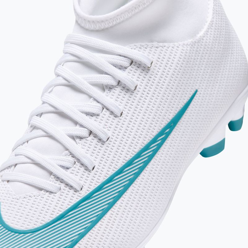 Vaikiški futbolo bateliai Nike Mercurial Superfly 11 Club Jr MG white/dusty cactus 5