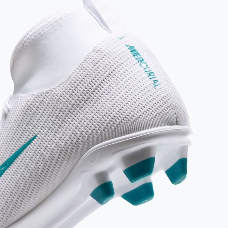 Vaikiški futbolo bateliai Nike Mercurial Superfly 11 Club Jr MG white/dusty cactus 6