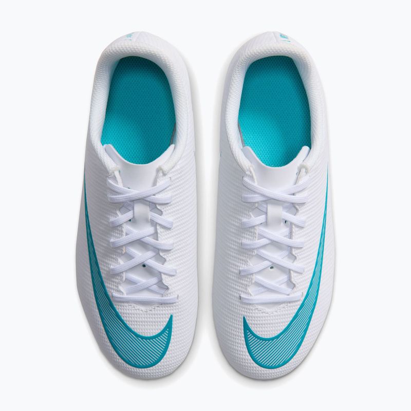 Vaikiški futbolo bateliai Nike Mercurial Vapor 17 Club Jr MG white/dusty cactus 3