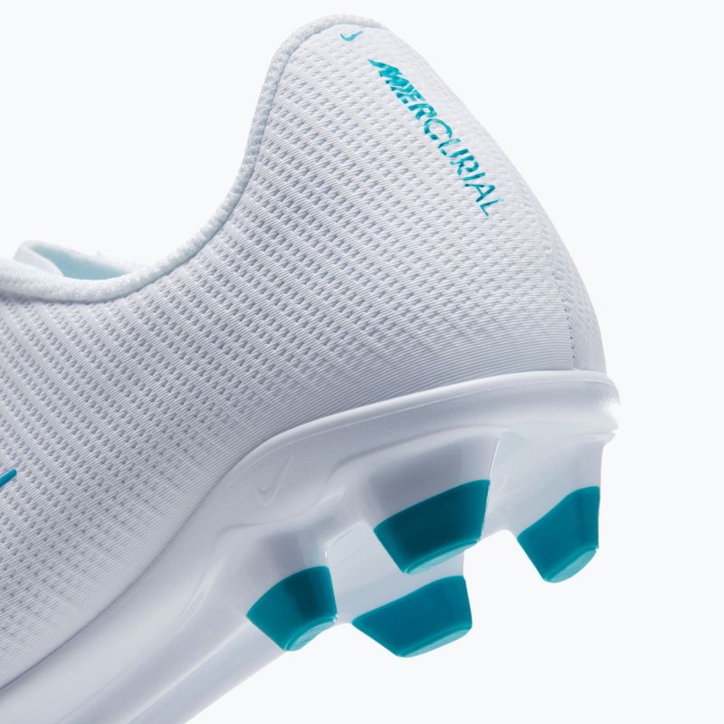 Vaikiški futbolo bateliai Nike Mercurial Vapor 17 Club Jr MG white/dusty cactus 6