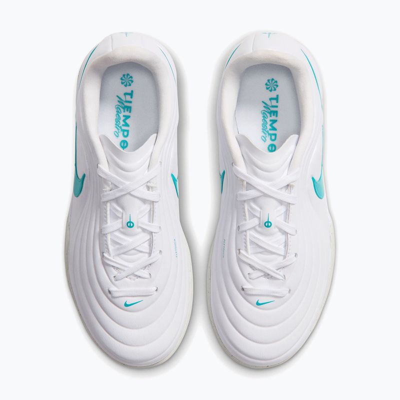 Vaikiški futbolo bateliai Nike Tiempo Maestro Academy Jr TF white/white/dusty cactus 3