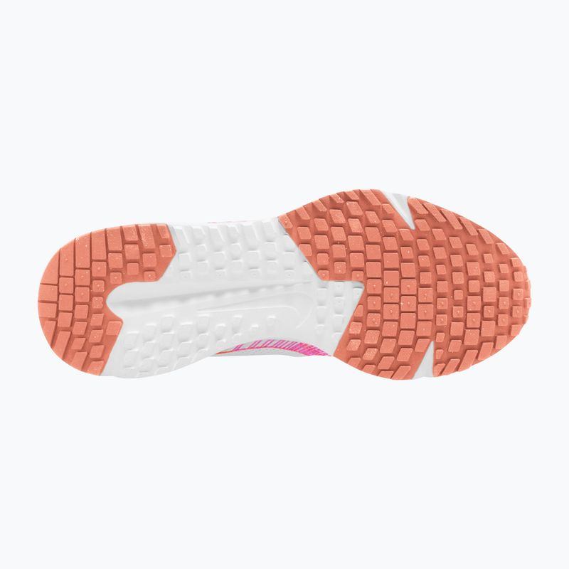 Moteriški bėgimo batai Nike Run Defy white/hyper pink/crimson bliss/gridiron 3