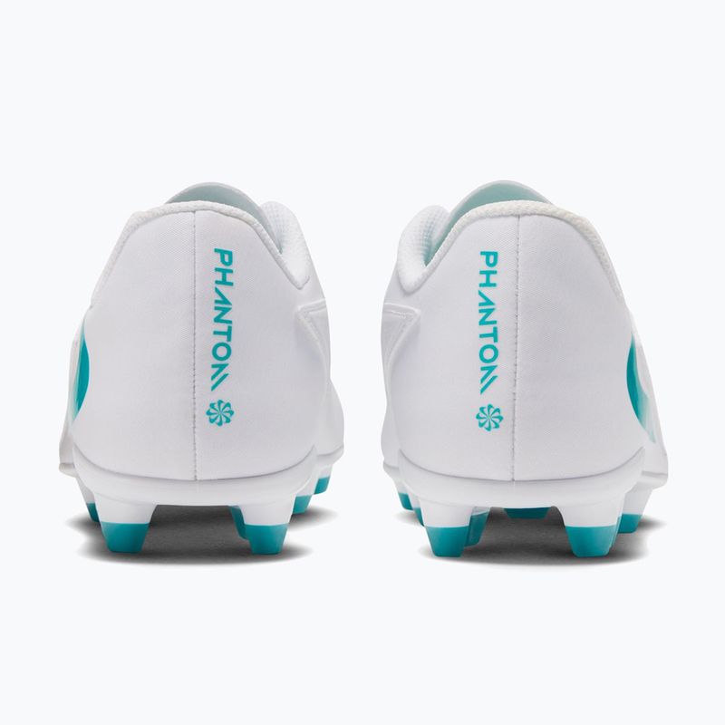 Vaikiški futbolo bateliai Nike Phantom 6 Low Club Jr MG white/white/dusty cactus 2