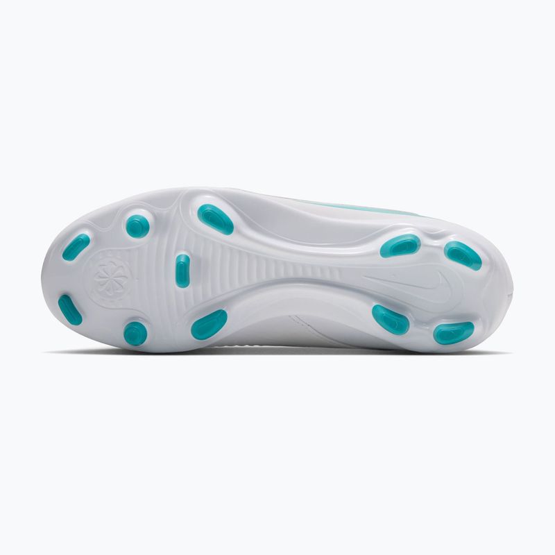 Vaikiški futbolo bateliai Nike Phantom 6 Low Club Jr MG white/white/dusty cactus 4