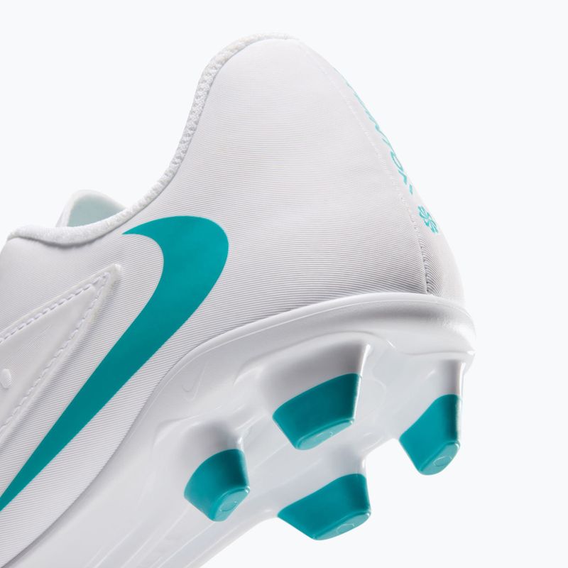 Vaikiški futbolo bateliai Nike Phantom 6 Low Club Jr MG white/white/dusty cactus 6