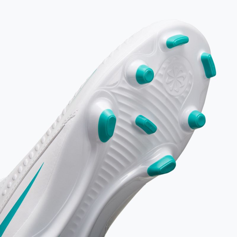 Vaikiški futbolo bateliai Nike Phantom 6 Low Club Jr MG white/white/dusty cactus 7